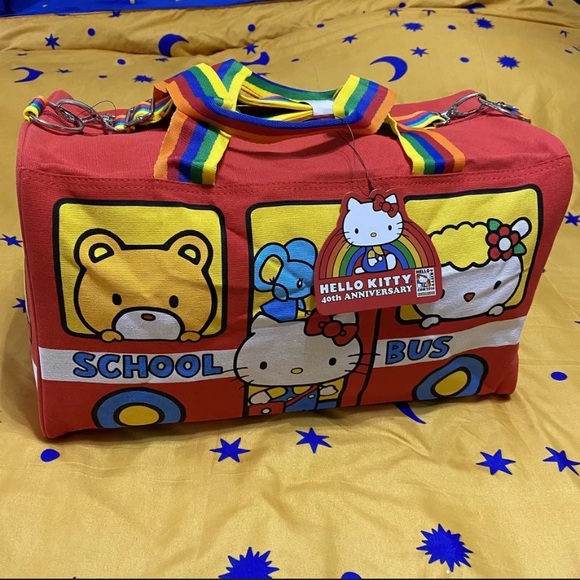 Hello Kitty Rainbow Duffel Bag 